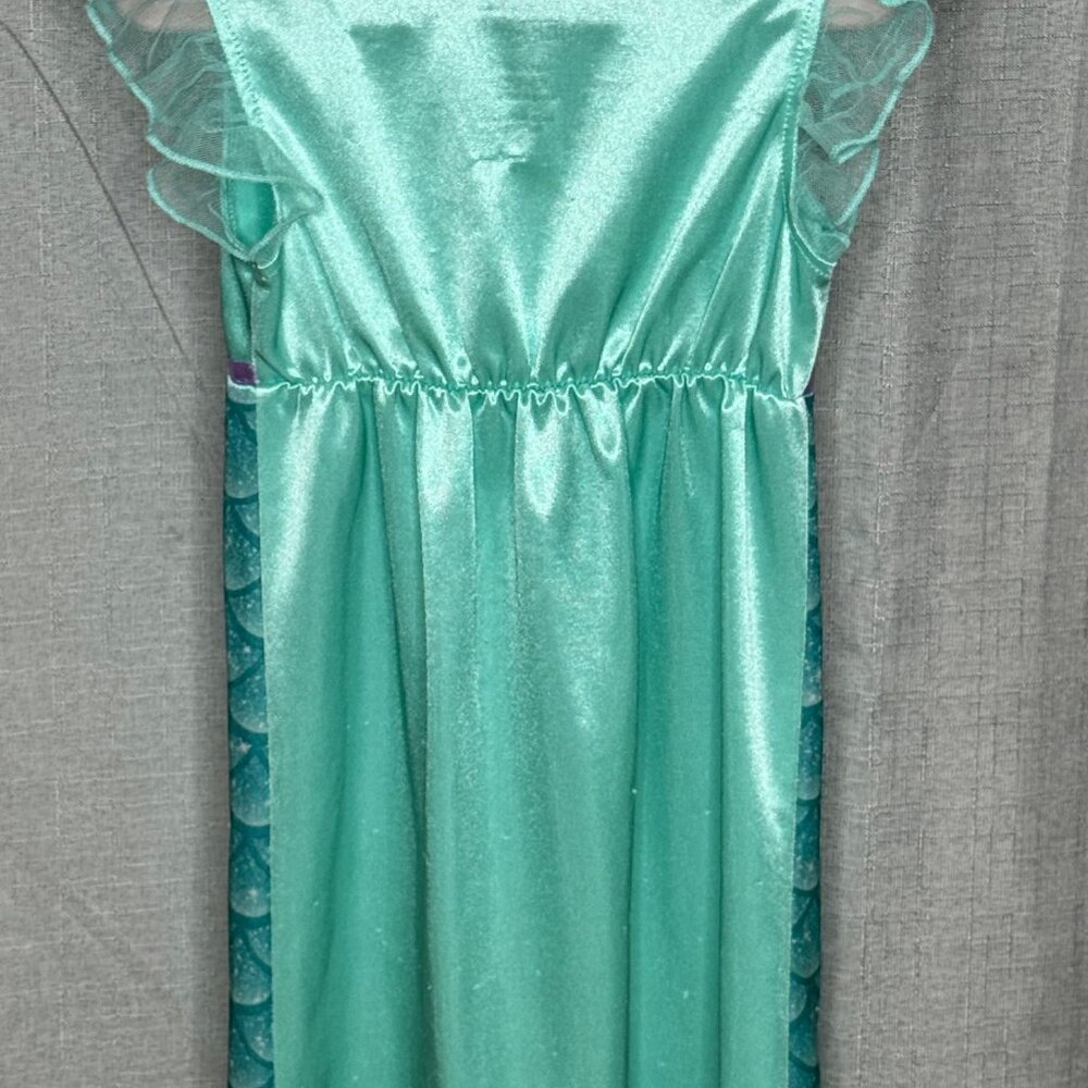 Disney - Ariel - Sleeveless Princess Sleep Dress With Lace - Size XS / 4/5 - Picture 6 of 8